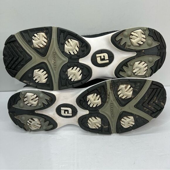 FOOTJOY FJ Athletics Flexzone Spikeless Golf Shoes - Picture 8 of 10